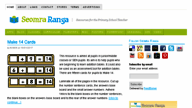 What Seomraranga.com website looked like in 2017 (7 years ago)