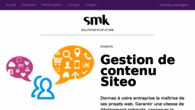 What Smk.fr website looked like in 2017 (7 years ago)