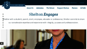 What Shelton.org website looked like in 2017 (7 years ago)