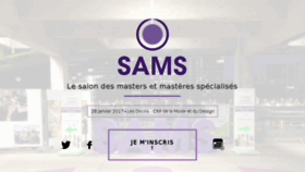 What Salondesmasters.com website looked like in 2017 (7 years ago)