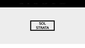 What Solstrata.com website looked like in 2017 (7 years ago)