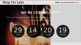 What Shop4lessuk.com website looked like in 2017 (7 years ago)