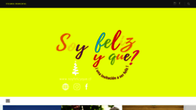 What Soyfelizyque.cl website looked like in 2017 (7 years ago)