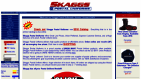 What Skaggspostal.com website looked like in 2017 (7 years ago)
