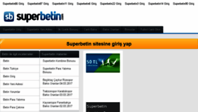 What Superbetingiris.biz website looked like in 2017 (7 years ago)