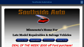 What Southside-auto.com website looked like in 2017 (7 years ago)