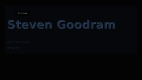 What Stevengoodram.co.uk website looked like in 2017 (7 years ago)