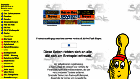 What Spielezentrum.de website looked like in 2017 (7 years ago)