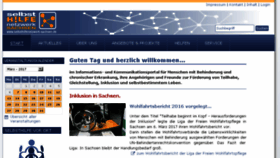 What Selbsthilfenetzwerk-sachsen.de website looked like in 2017 (7 years ago)