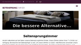 What Seitensprungzimmer.li website looked like in 2017 (7 years ago)