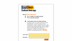 What Sgmail.logigear.com website looked like in 2017 (7 years ago)