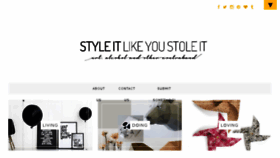 What Styleitlikeyoustoleit.com website looked like in 2017 (7 years ago)