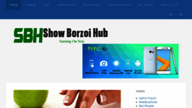 What Show-borzoi.com website looked like in 2017 (7 years ago)
