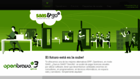 What Saasandgo.com website looked like in 2017 (7 years ago)