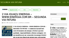 What Segundaviafatura.com.br website looked like in 2017 (7 years ago)