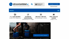 What Stroomwinkel.nl website looked like in 2017 (7 years ago)