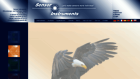 What Sensorinstruments.de website looked like in 2017 (7 years ago)