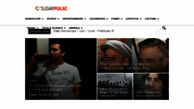 What Sugarpulse.com website looked like in 2017 (7 years ago)
