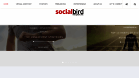 What Socialbird.in website looked like in 2017 (7 years ago)