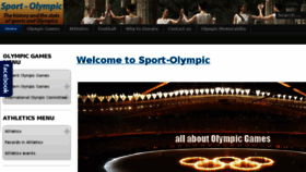 What Sport-olympic.gr website looked like in 2017 (7 years ago)