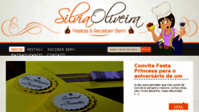 What Silviaoliveira.com.br website looked like in 2017 (7 years ago)