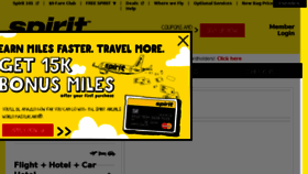 What Spiritairlines.com website looked like in 2017 (7 years ago)