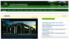 What Stainponorogo.ac.id website looked like in 2017 (7 years ago)
