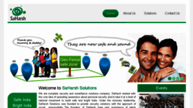 What Saharsh.in website looked like in 2017 (7 years ago)