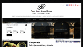 What Sjahotels.com website looked like in 2017 (7 years ago)