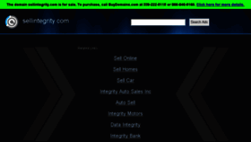 What Sellintegrity.com website looked like in 2017 (7 years ago)