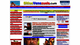 What Sitiosvenezuela.com website looked like in 2017 (7 years ago)