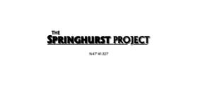 What Springhurst.org website looked like in 2017 (7 years ago)
