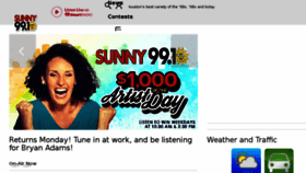 What Sunny99.com website looked like in 2017 (7 years ago)