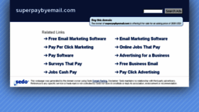 What Superpaybyemail.com website looked like in 2017 (7 years ago)