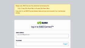 What Suezconnect.com.au website looked like in 2017 (7 years ago)