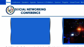What Socialnetworkingconference.com website looked like in 2017 (7 years ago)