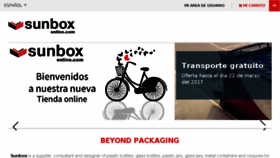 What Sunbox-online.com website looked like in 2017 (7 years ago)