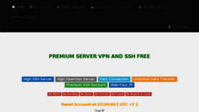 What Servervpn.net website looked like in 2017 (7 years ago)