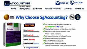 What Sgaccounting.net website looked like in 2017 (7 years ago)
