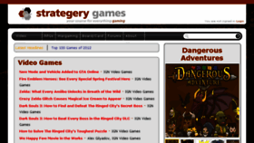 What Strategerygames.com website looked like in 2017 (7 years ago)