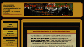 What Silvercreekcollectables.com website looked like in 2017 (9 years ago)