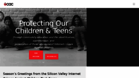 What Svicac.org website looked like in 2017 (7 years ago)