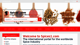 What Spices1.com website looked like in 2017 (7 years ago)