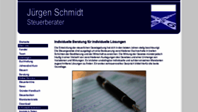 What Steuerberater-schmidt.de website looked like in 2017 (7 years ago)