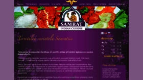 What Samrat.fi website looked like in 2017 (7 years ago)