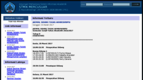 What Sim.mercusuar.ac.id website looked like in 2017 (7 years ago)