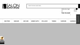 What Salonsupplystore.com website looked like in 2017 (7 years ago)