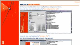What Segelflug-software.de website looked like in 2017 (7 years ago)
