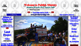 What Streetpreaching.com website looked like in 2017 (7 years ago)