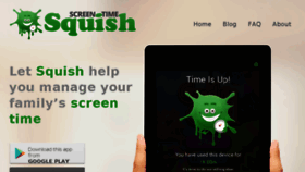What Screentimesquish.com website looked like in 2017 (7 years ago)